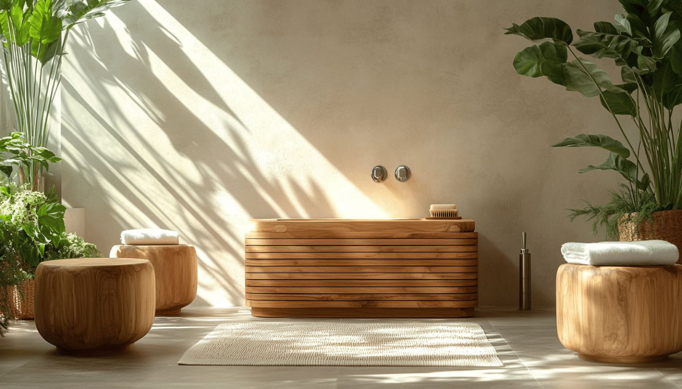 Intérieur - Comment choisir un meuble de salle de bain en teck pour un design naturel