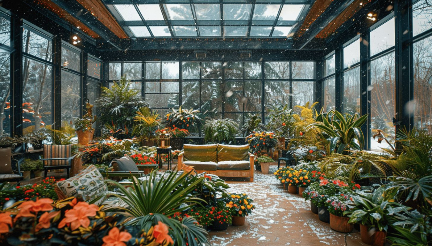Autre - Comment créer un jardin d’hiver chaleureux chez soi?