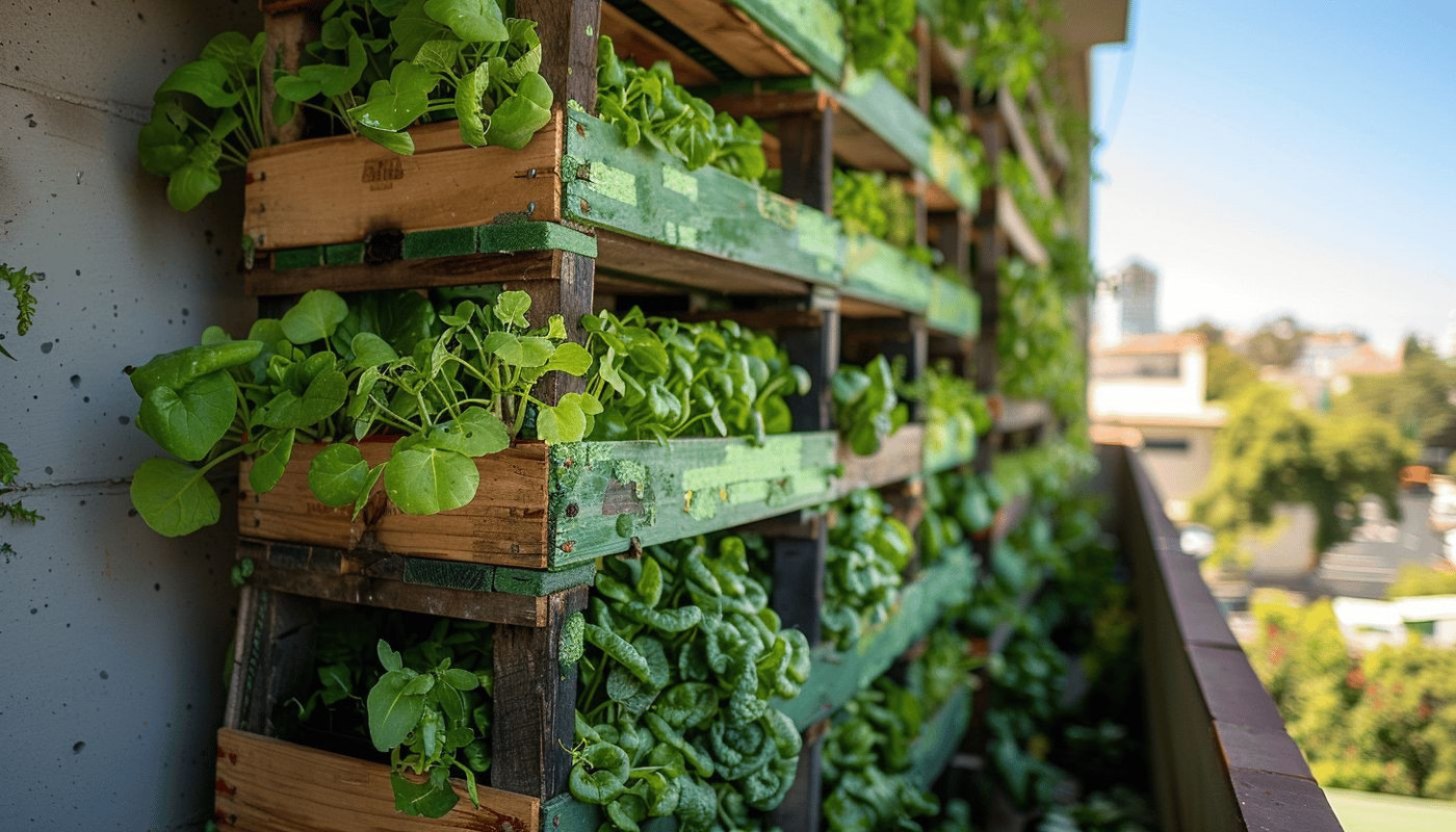 Jardinage - Créer un potager verticale sur son balcon